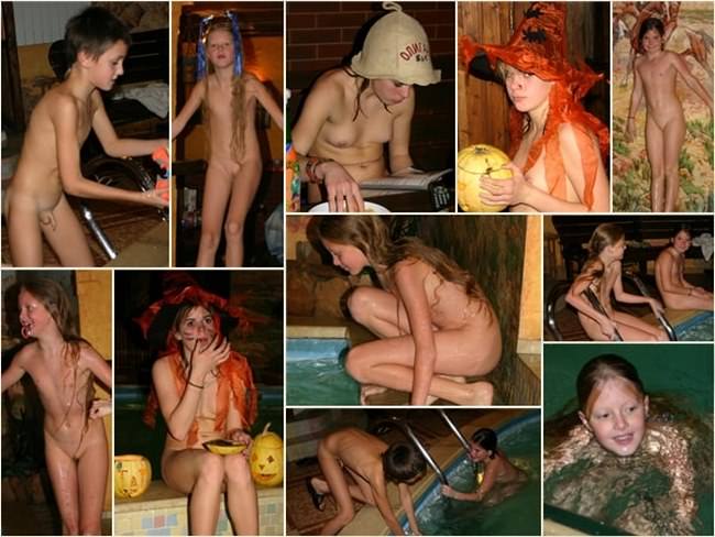 Purenudism - A wild wild west party [Real nudism]